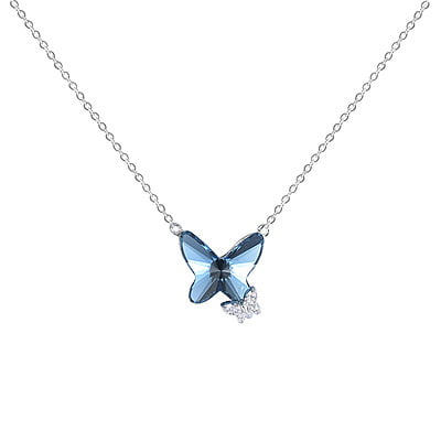 Crystal Butterfly Necklace