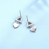 Red Heart Earrings