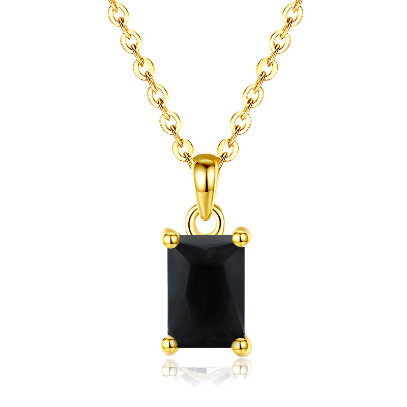 Gold-Plated December Birthstone Necklace