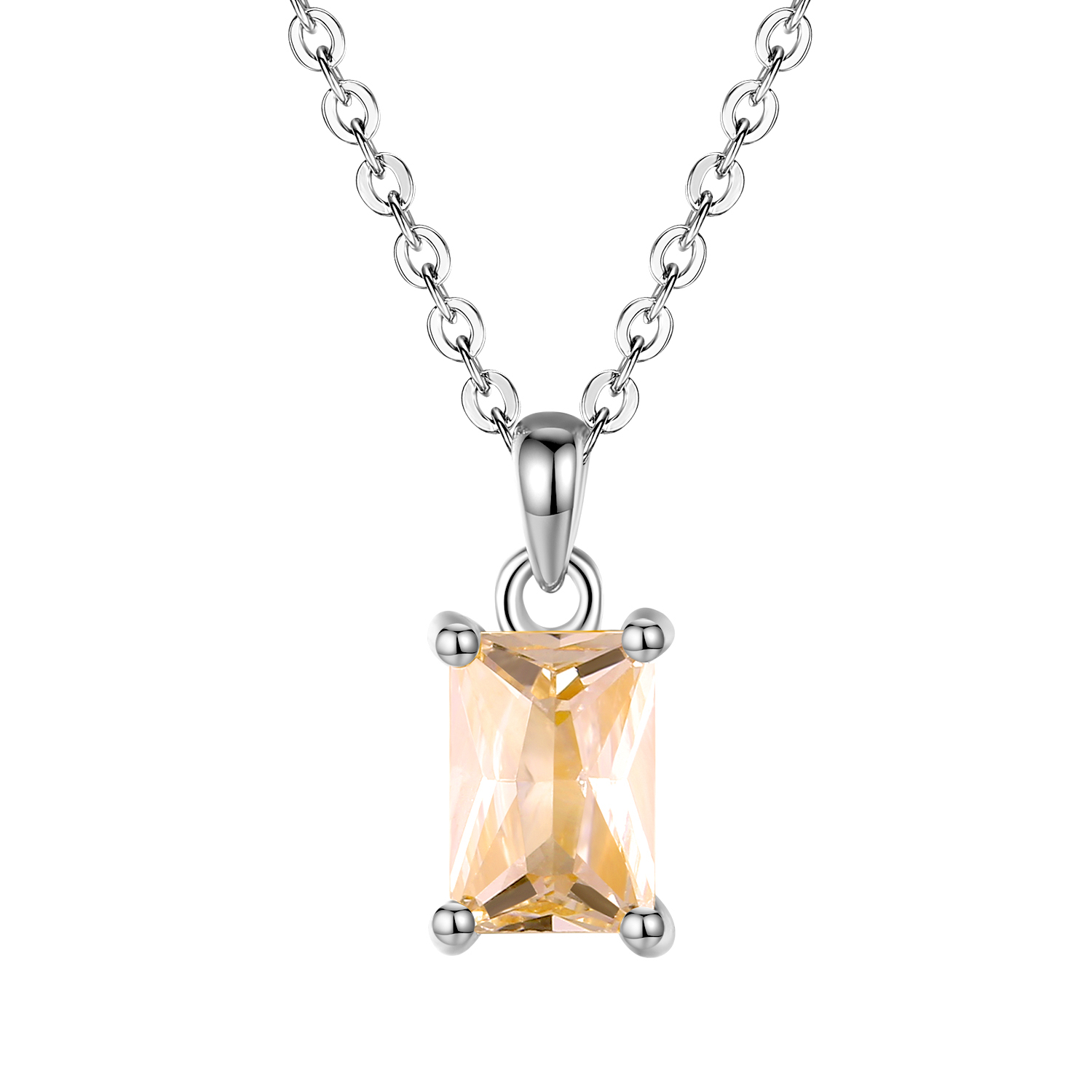 June Birthstone Necklace