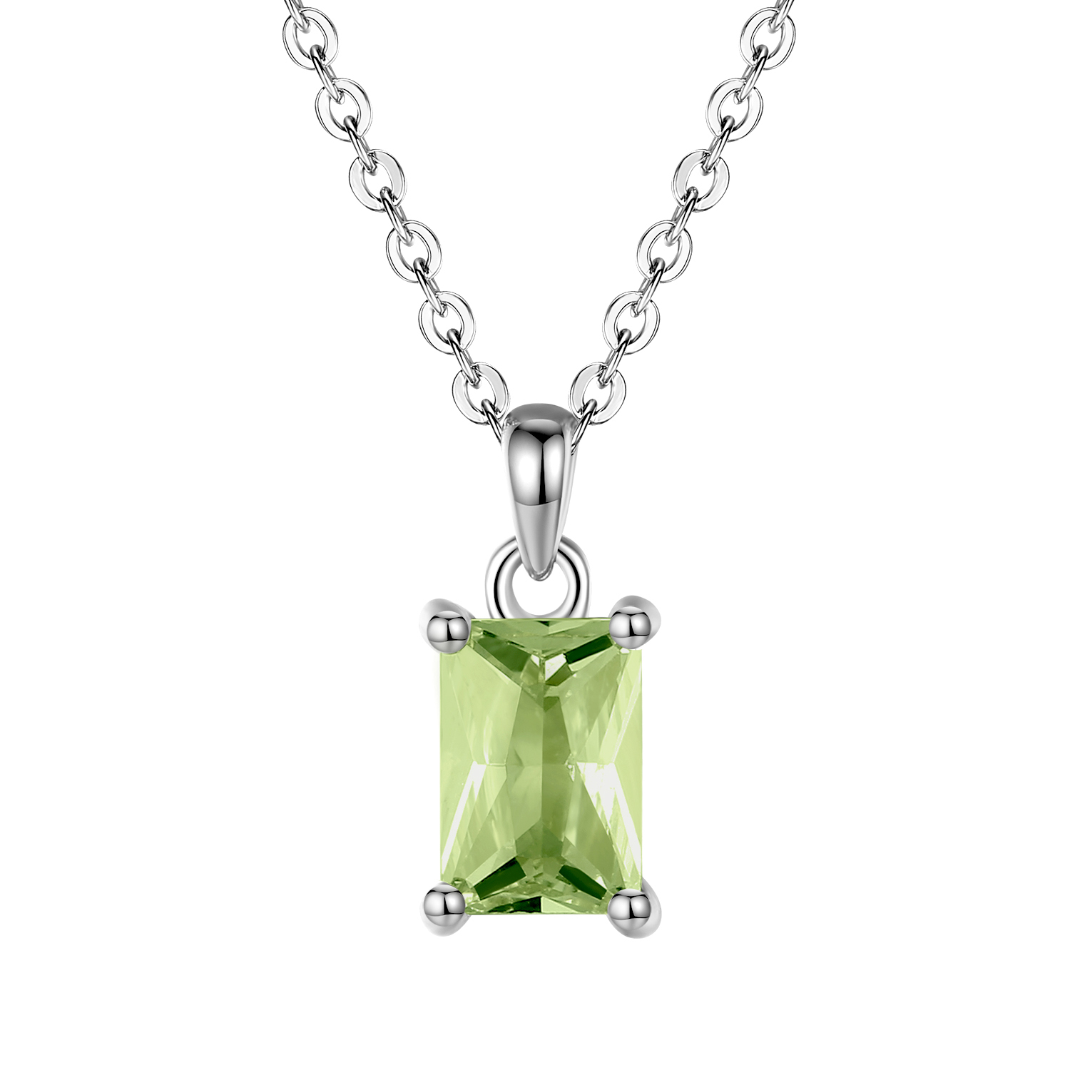 August Birthstone Necklace August Birthstone Necklace