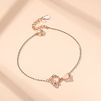 Pink Crystal Bracelet Pink Crystal Bracelet