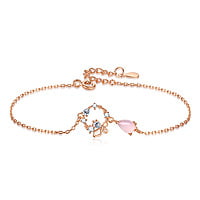 Pink Crystal Bracelet Pink Crystal Bracelet
