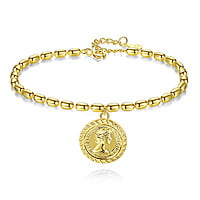 Gold-Plated Queen Elizabeth Bracelet Gold-Plated Queen Elizabeth Bracelet