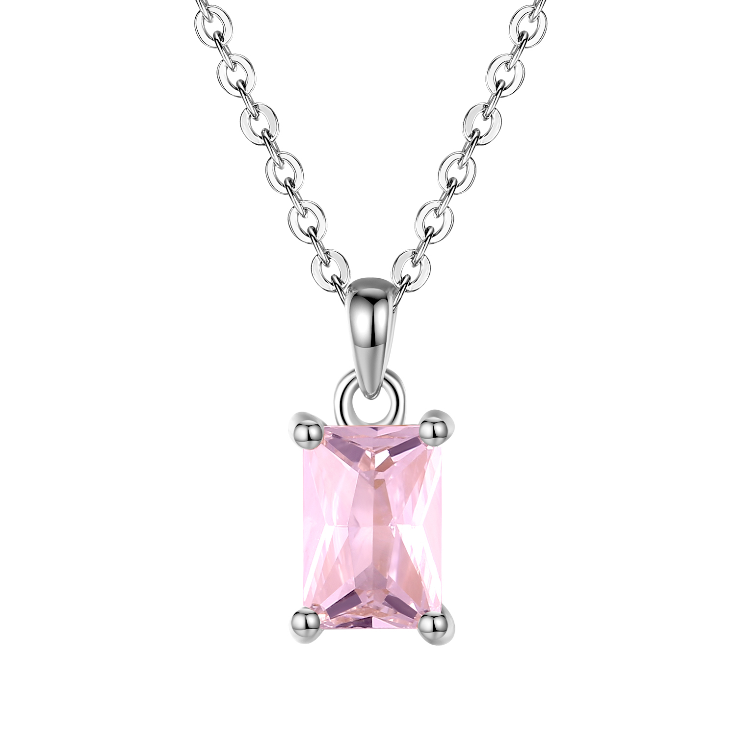 October Birthstone Necklace