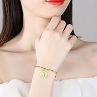 Gold-Plated Queen Elizabeth Bracelet Gold-Plated Queen Elizabeth Bracelet
