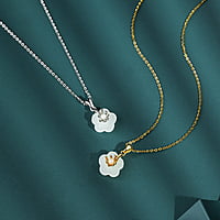 Jade Flower Necklace Jade Flower Necklace