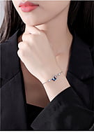 Enchanted Blue Crystal Butterfly Bracelet Enchanted Blue Crystal Butterfly Bracelet